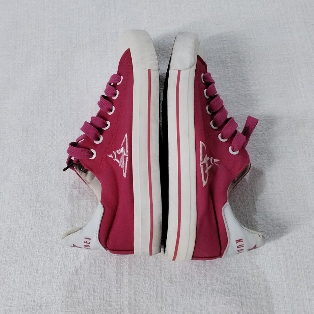 kuan bei Women Sneakers Canvas Size 7.5 Fushia Size 38 Europe - Picture 6 of 16